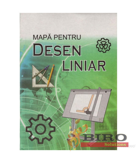 Mapă pentru desen liniar A4, 20 foi